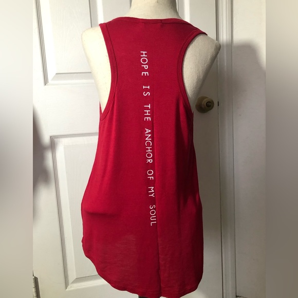 French Pastry Red Anchor Tank - Picture 2 of 4